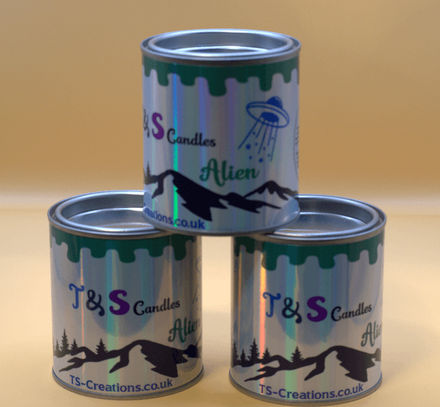 8.5oz Standard Tin Soy Candle 